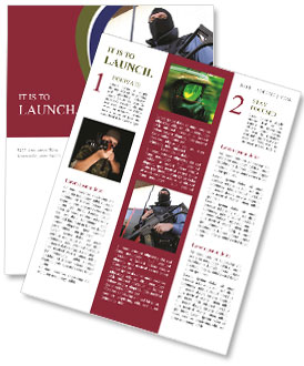 Special Forces Soldiers Armed And Masked, Prepared To Confront Drug Cartels In Violence-Plagued Ciudad Juarez, Newsletter Template