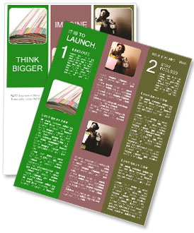 Catalog Pages Displayed On White Background For Enhanced Visibility And Clarity Newsletter Template