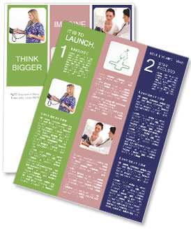 A Young Healthcare Professional Measuring A Patient's Blood Pressure Newsletter Template