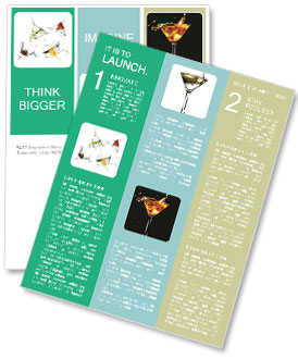 How To Create A Perfect Martini With A Splash Effect Newsletter Template