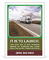 On-Road Freight Trucking: A Common Sight Ad Template