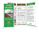 On-Road Freight Trucking: A Common Sight Brochure Template