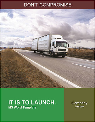On-Road Freight Trucking: A Common Sight Word Template - Page 1