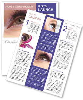 Stunning Eye Makeup Ideas For Women's Fashion Newsletter Template
