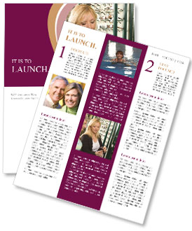 Selection Of Eyeglasses By A Woman At An Optician's Shop Newsletter Template