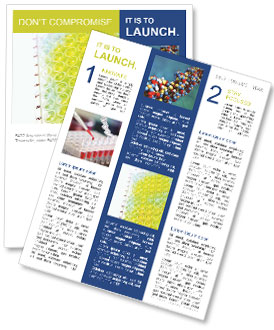 Science Collage Imagery: Analyzing Bacterial Resistance In Laboratory Newsletter Template