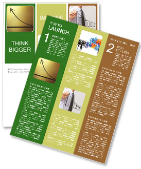 Boosting Your Business Growth With A Golden Background Newsletter Template