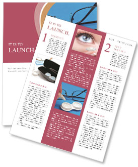 How To Properly Remove Contact Lenses From Their Case Newsletter Template