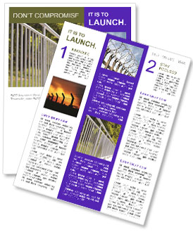 Outdoor White Steel Fence Railing: Durable And Stylish Option For Your Property's Perimeter Newsletter Template