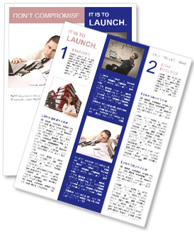 How To Deal With Isolation And Stress In A Challenging Work Environment Newsletter Template