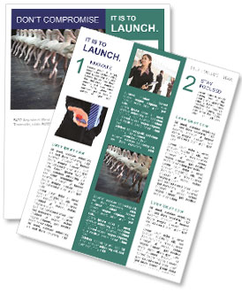 Ballet Performance Newsletter Template