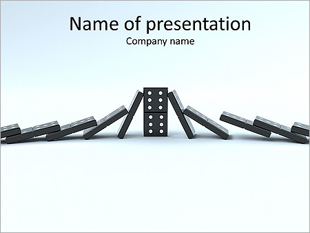 Domino Game Animated PowerPoint Template