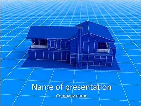 House Model Animated PowerPoint Template