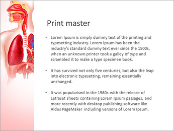 Human Lungs PowerPoint Template