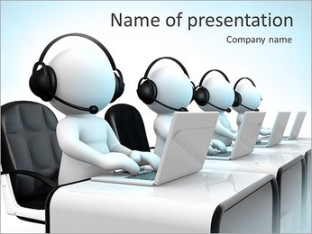 Call Center PowerPoint Template