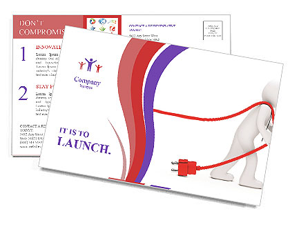 Wire Postcard Template