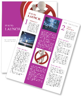 Precaution Newsletter Template