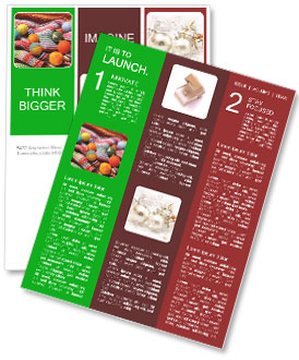 Hand-Made Necklace Newsletter Template