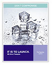 Ice For Cocktail Word Template