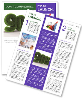 Eco Percent Newsletter Template