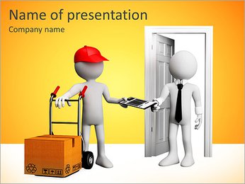 Home Delivery PowerPoint Template