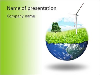 Save Earth Ecology PowerPoint Template