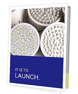 Efficient Led Light Bulbs For Home And Commercial Use Presentation Folder