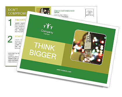 Guide To Choosing The Best Network Cable For Your Setup Postcard Template