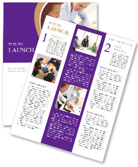 Conducting A Productive Office Business Meeting Newsletter Template