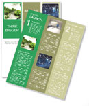 3D Digital Illustration Of A Business Graph For Effective Data Visualization Newsletter Template