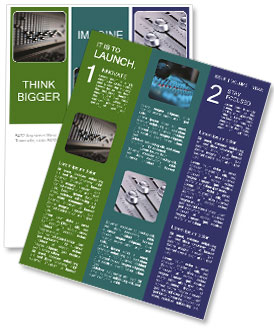 Audio Mixing Console With Sliders And Buttons For Sound Control Newsletter Template