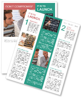 Whiteboard Graph Observation By Teacher And Pupil Newsletter Template