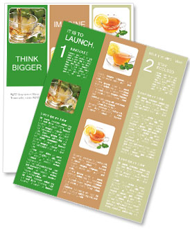 Mint Tea: A Refreshing And Soothing Beverage Newsletter Template