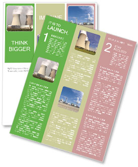 Benefits And Risks Of Nuclear Energy From Power Plants Newsletter Template