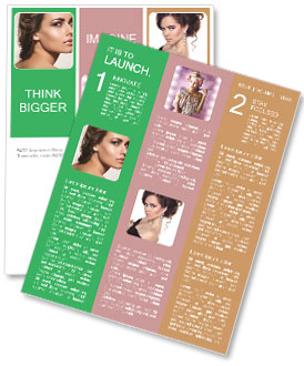 Fresh Daily Makeup And Romantic Wavy Hairstyle - Glamour Portrait Of A Beautiful Woman Model With Fashion Highlighter, Gloss Newsletter Template