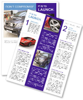 Toyota Hilux Showcased At The Capital Auto Show 2011 In Kiev, Ukraine On September 10, 2011. Newsletter Template