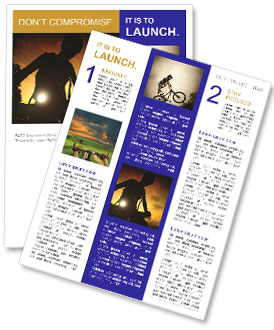 ランタンの明かりを灯しながら夜のサイクリング ニュースレター