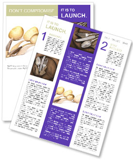 Antique Brass Soup Spoon - A Piece Of History In Your Kitchen Newsletter Template