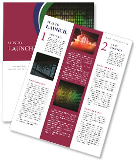 デジタルイコライザーとカラーピクセル振幅レベルを備えたディスプレイディスコ効果 ニュースレター