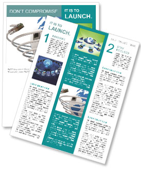 Enhancing Global Communication With 3D Imaging Technology. Newsletter Template