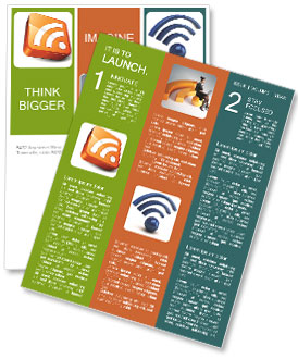 The Importance Of The Rss Icon For Website Syndication And Content Distribution Newsletter Template