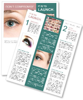 Stunning Macro Shots Of Female Eyes: A Visual Delight. Newsletter Template