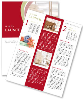 White Fluffy Towels Displayed On Table With Shutter Doors For Added Style Newsletter Template