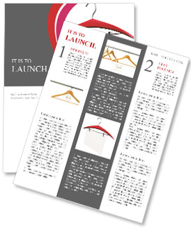 Cloths Rack Newsletter Template