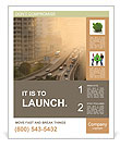 City Smog Poster Template
