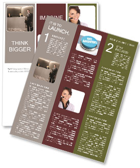 Business Trip Newsletter Template