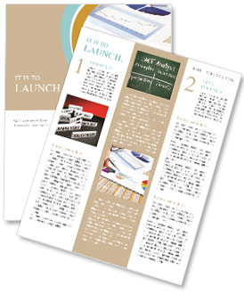 Financial Analys Newsletter Template