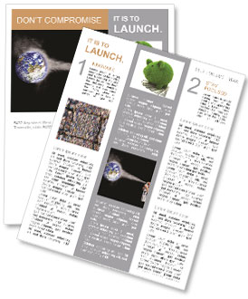 Stop Pollution Newsletter Template