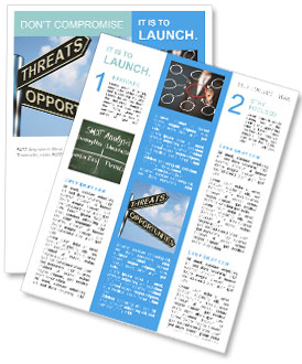 Threat And Opportunity Newsletter Template