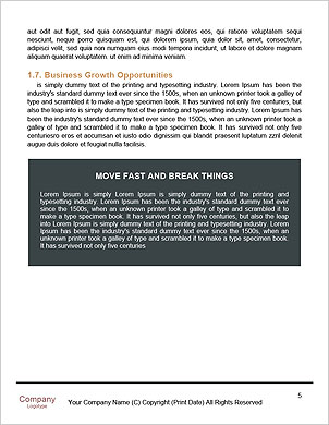 Avoid Risk Word Template - Page 5